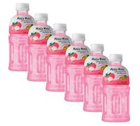 Mogu Mogu Lichi/Lytchee, zumo de fruta con nata de coco 6 x 320 ml