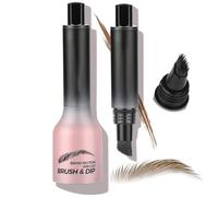 Moguri Juego de cejas Brow-Fection con diseño impermeable y resistente a las manchas, apto para principiantes, efecto duradero y fácil de quitar