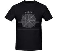 Mogwai Music Industry 3 Fitness Industry Custom Mens T Camisetas diseño redondo cuello, Negro , M