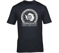 mohai Men's Inspired by John Carpenter's The Thing Outpost 31 T-Shirt Black 3XL