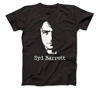 mohai Men's Inspired by Syd Barrett T-Shirt 100% Cotton Music Gift Present Black L