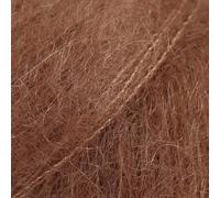 Mohair and Silk Yarn Drops Kid-Seda, 0 o encaje, 2 capas, 25,5 g 230 yardas por bola (35 chocolate)