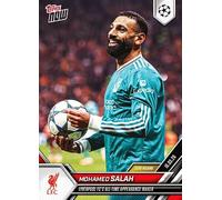 Mohamed Salah 2026 Topps Now - 100 Liverpool FC