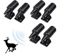 mohito Alerta de Silbatos de Ciervo,6pcs Alarma de Advertencia de Animales Ultrasónica Evita Colisiones de Ciervos Silbato Ultrasonidos Coche Silbato De Ciervo Deer de Advertencia Silbato Advertencia