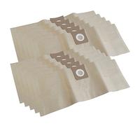 MohMus 10 Bolsas de Aspiradora para Shop Vac Classic 20, Delta ES, Euromac V 10, Extra 200, Hobby 11, 22, 24, Industrial 30, 3000, 3100