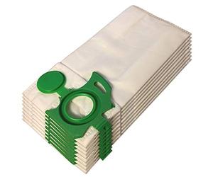 MohMus 10 Microfibra Bolsas de Aspiradora para SEBO Felix Vogue, FELIXFun, Dart 1, Dart 2, Felix 2 Premium Pearl, Felix 4 Kombi Rosso, Kombi White