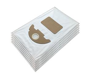 MohMus 5 Microfibra Bolsas de Aspiradora para KÄRCHER 2501, 2601, 3001, 3004, 6.904-143.0 Filterset, 6904-143