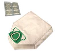 MohMus 6 Microfibra Bolsas de aspiradora + 6 Ambientadores para Vorwerk Kobol VK200, VK 200