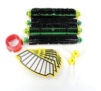 MohMus Kit de Servicio de Kit de Mantenimiento Premium Adecuado para Robots aspiradores iRobot Roomba Serie 500 | Juego de 2 cepillos + 6 filtros + 2 cepillos Laterales + Herramienta de Limpieza
