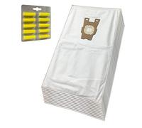 MohMus Set 10 Ambientadores + 10 Microfibra Bolsas de aspiradora para Kirby F - Style, Stil, Anschluß, Sentria 1, 2