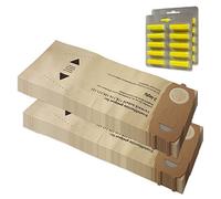 MohMus Set 20 Bolsas de aspiradora + 20 Ambientadores para Vorwerk Kobold VK 118, 119, 120, 121, 122, VK118, VK119, VK120, VK121, VK122