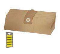 MohMus Set 5 Bolsas de aspiradora + 5 Ambientadores Adecuado para Columbus ST12, Philips Amazone, FIF LAVORWASH GE 18, Rowenta RU 605, RU605, Fakir (Nilco) S 18 (R), Rowenta RB 51, RB51