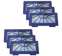 MohMus Set - 6X Filtro de HEPA para Vorwerk VR 100, VR100 - Neato XV11, XV12,XV15, XV21, XV25, XV Signature