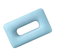MOHUIED Almohada Perforada Almohada con Orificio for Pendientes, Espuma viscoelástica Hueca, protección for los oídos, Spers Laterales, sin Oreja, Rectangular(Color 3)