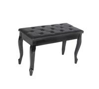 MOHUIED Banco de Piano con estantería Doble Madera Maciza Engrosada, Banco electrónico, Guitarra Guzheng, elevación Simple Universal para intérpretes(Color 11)