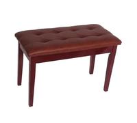 MOHUIED Banco de Piano con estantería Doble Madera Maciza Engrosada, Banco electrónico, Guitarra Guzheng, elevación Simple Universal para intérpretes(Color 13)