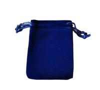 MOHUIED Bolsa de terciopelo para joyas 100 unids/lote 5x7cm 7x9cm 9x12cm bolsas de terciopelo con cordones embalaje joyería boda(Blue,7x9cm)