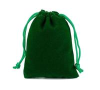 MOHUIED Bolsa de terciopelo para joyas 100 unids/lote bolsas de terciopelo con cordón joyería 5x7 7x9 8x10 10x12cm bolsa embalaje for fiesta boda(Color 3,7x9cm (2.8x3.5in))