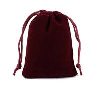 MOHUIED Bolsa de terciopelo para joyas 100 unids/lote bolsas de terciopelo con cordón joyería 5x7 7x9 8x10 10x12cm bolsa embalaje for fiesta boda(Color 13,10x12cm (3.9x4.7in))