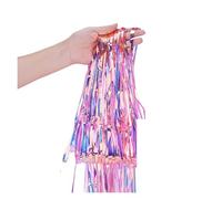 MOHUIED Fondo de Pantalla con borlas 1-3,0 M Cortina for Fiesta de Boda Borla Papel Aluminio Flecos Decoraciones Fondo for(Color 3,2M(Drop) x 1M(Width))