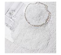 MOHUIED Grava para Acuario 1000 minipiedras de Arena Luminosa Que Brillan en la Oscuridad, 3 a 5 mm, for decoración del hogar, jardín, Patio, Camino al Aire Libre, césped, pecera, Acuario(White)