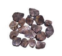 MOHUIED Grava para Acuario Ágata roja y Negra cornalina, espécimen de Grava, Piedra Cuadrada Pulida, Reiki for Acuario, pecera, decoración del hogar(Color 10,200g)