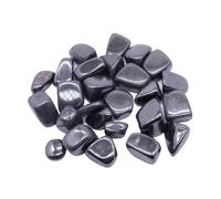 MOHUIED Grava para Acuario Ágata roja y Negra cornalina, espécimen de Grava, Piedra Cuadrada Pulida, Reiki for Acuario, pecera, decoración del hogar(Color 15,100g)