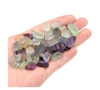 MOHUIED Grava para Acuario Chips de Cristal Cuarzo Mixto, Piedra, Roca, Grava, espécimen, pecera, decoración Acuario, Piedras pulidas y minerales(Color 11,100g)