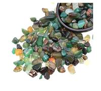 MOHUIED Grava para Acuario Piedras, Cristales, Chips, fluorita, lapislázuli, minerales, Reiki, ágata, espécimen, Piedra Preciosa, decoración for acuarios, Manualidades(Color 16,100g)