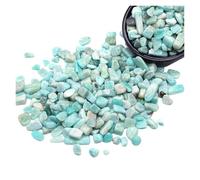MOHUIED Grava para Acuario Piedras pulidas, ágata, Grava, Cristales, Chips de Cuarzo, minerales, espécimen Reiki, Piedras Preciosas, decoración for acuarios, Manualidades DIY(Color 4,100g)