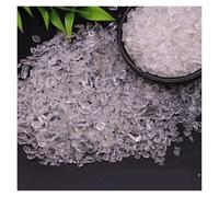 MOHUIED Grava para Acuario Piedras pulidas, ágata, Grava, Cristales, Chips de Cuarzo, minerales, espécimen Reiki, Piedras Preciosas, decoración for acuarios, Manualidades DIY(Color 12,100g)