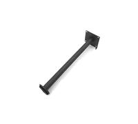 MOHUIED Patas para Mesas Metal Juego de 4 Patas Ajustables Acero Inoxidable for Muebles - Pies universales for armarios, mesas, sofás, Camas, TV, sillones y cómodas con Tornillos(Black 21CM)