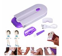 MOHXFE Hair Remover,Silky Smooth Hair Eraser,2024 New Smart Hair Remover,Rechargeable Epilator Smooth Touch Hair Remover,Painless Hair Removal Tool, Applicable to Any Part of The Body (1pcs)