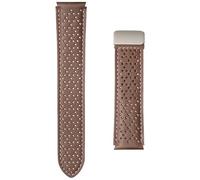 MOIDHSAG Correa de cuero para reloj inteligente con diseños de moda, accesorio de reloj de cuero de 20 mm, correa elegante