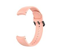 MOIDHSAG Correa de repuesto ajustable de silicona lavable compatible con correa de reloj, pulseras suaves lavables