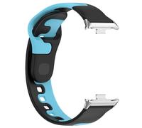 MOIDHSAG Correas de reloj de silicona mejoradas, soporte de moda que mejora tu con doble color para Smart Band 8