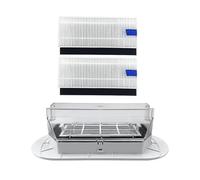 MOIKEN Filtro de Caja de Polvo, Piezas de Repuesto hepa for barredora de Repuesto for el hogar, Compatible con Accesorios de aspiradora Robot 360 s6(White-01)