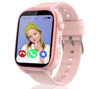 Moikmlih Reloj Inteligente Niño con 4G Videollamada, SOS GPS localización, Modo Escolar, SMS, IP68 Impermeable, 7 Juego, Despertador,Cámara, Smartwatch niños Regalo para 5-14 Años