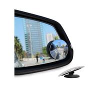 MOIKOTLR 2 Piezas Espejo Retrovisor de Punto Ciego,para Ford Fiesta MK8 2017-2024 Asistente Convexo de Cristal HD,Espejo Retrovisor Ajustable de 360°