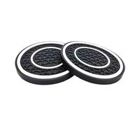 MOIKOTLR 2 Piezas Posavasos Coche,para VW Passat B6 3C5 Universales y Desmontables, Impermeables, Antideslizantes y Antiderrames portavasos