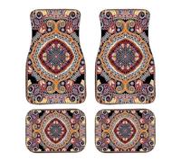 MOIKOTLR 4 PCS Alfombrillas Coche,para Dacia Duster III Full Hybrid Multi-Mode 2024-2025 Alfombra Todo Tipo Clima Alfombrilla Lavables Antideslizantes Protegen el Suelo Original del vehículo