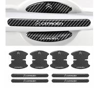 MOIKOTLR 8 Piezas Película Protectora Manija Puerta Coche, para Citroen C4/Citroen Jumpy/Citroen AMI/Citroen C5/Citroen C1 Protector de arañazos para Manilla Puerta Coche,C