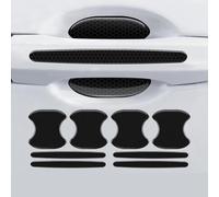 MOIKOTLR Pegatinas Manijas Puertas Automóviles,para Audi A3 A4 A5 A6 A4L A6L Q3 Q5 Pegatinas Manijas Puertas Automóviles Adhesivo Películas Protectoras