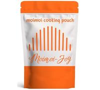 MoiMoi - Bolsas de cocina perfectas para Moi Moi, Ekuru, Agidi, Eko, Ogi y más, reducen el tiempo de cocción en un 80 %, sin BPA, bolsas reutilizables (blanco, paquete de 12)