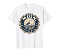 Moin Das War Genug café de Gaviota del Norte de Alemania Camiseta
