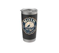 Moin Das War Genug café de gaviota del norte de Alemania Vaso térmico de acero inoxidable de doble pared