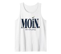 Moin Das War Genug de Gaviota del Norte de Alemania Camiseta sin Mangas