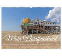 Moin Nordfriesland - Urlaub an der Nordseeküste (Wandkalender 2026 DIN A2 quer), CALVENDO Monatskalender: Traumhafte Strände, unberührte Salzwiesen ... ist zu jeder Jahreszeit eine Reise wert.