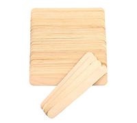 moinkerin 100 Piezas Palitos de Madera Cera Depilatoria Profesional Depresores de Madera para Depilación