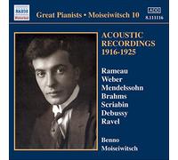 Moiseiwitsch Benno - Acoustic Recordings (1916-1925)